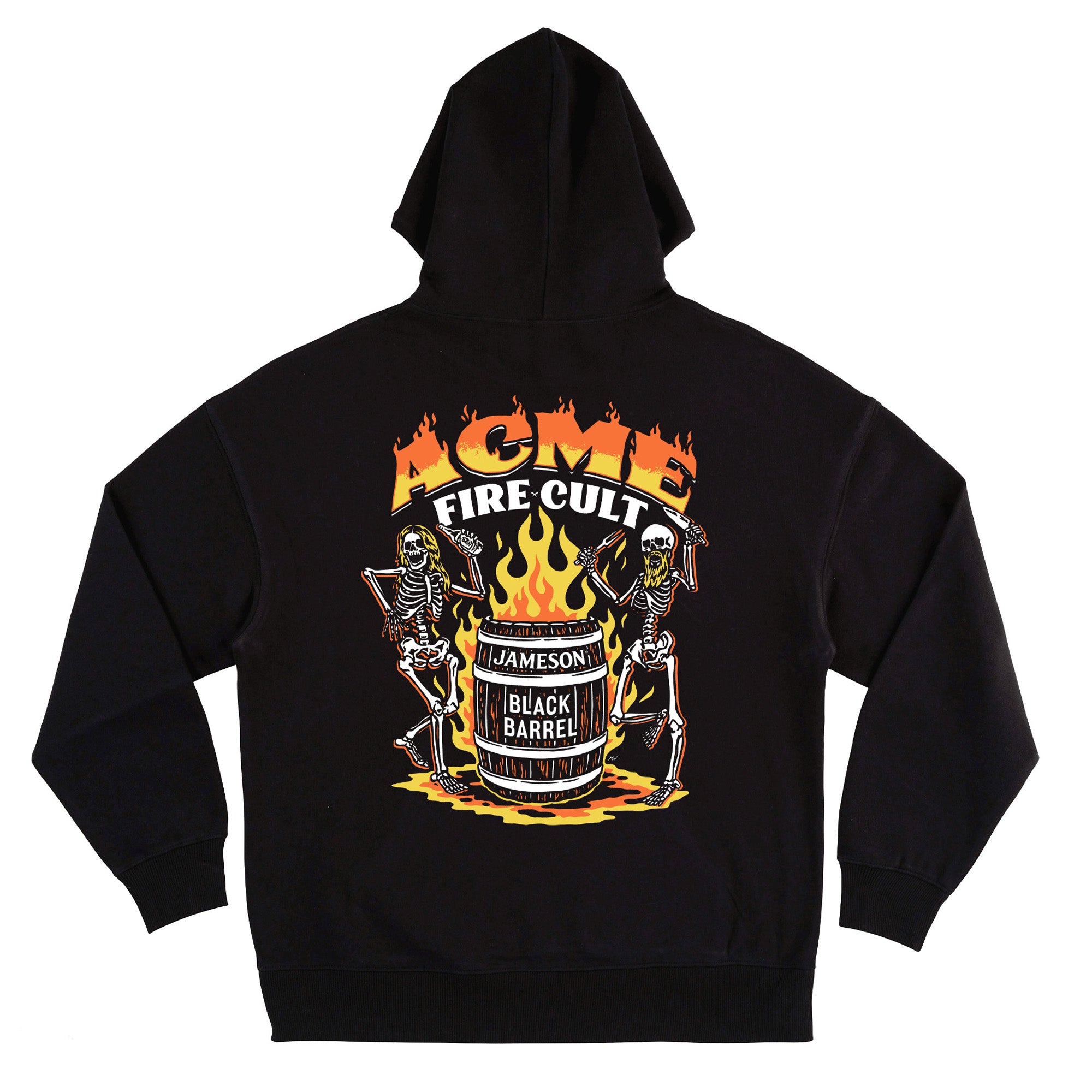 Unisex Jameson Black Barrel x ACME Fire Cult hoodie